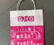 Rigid handle LDPE bags Rigid handle LDPE bags