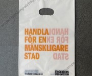 Punch out handle header bags