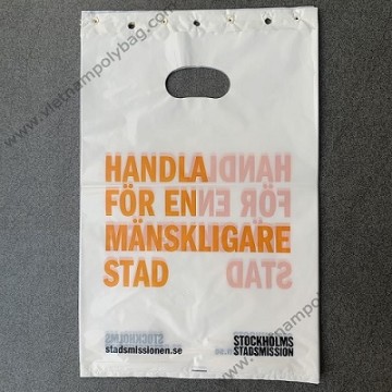 Punch out handle header bags Punch out handle header bags
