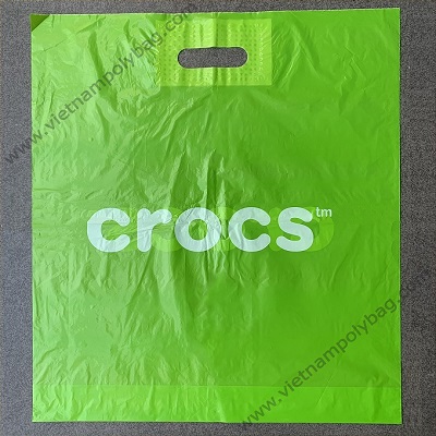 Biodegradable LDPE / HDPE Plastic Soft Loop Handle Shopping Bag